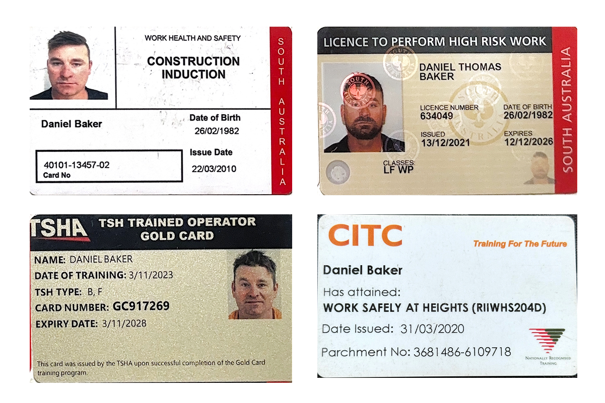 WHS Construction Induction & High Risk Work Licence